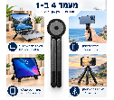מעמד חצובה מגנטי מיני מתכתי פולד 4 ב-1 ללפטופ טאבלט וסמארטפון EVERCHARGE מבית מה באלי